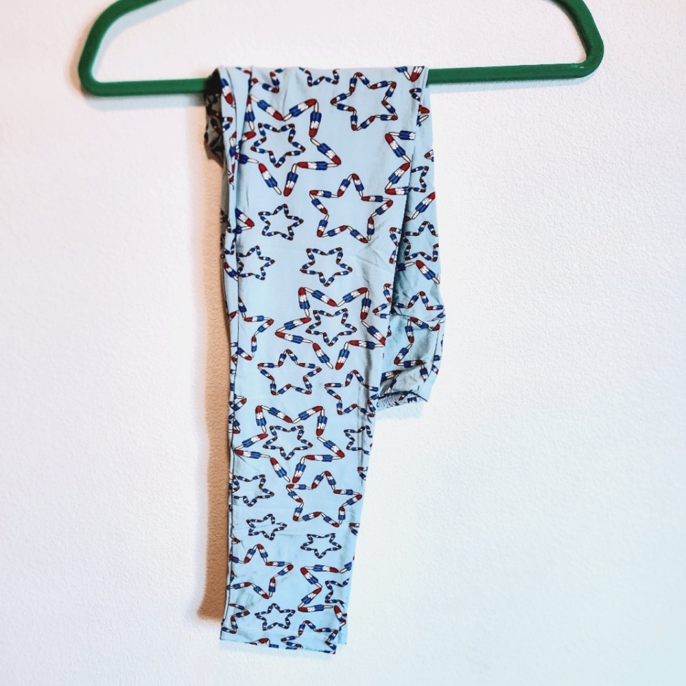 *3 for $15* New One Size Bomb Pop Leggings